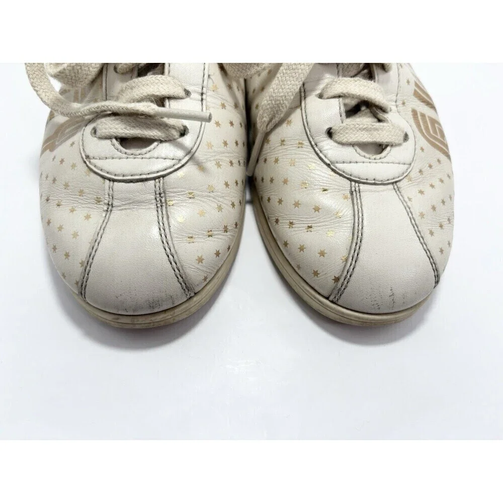 Gucci Cream and Red Sneakers